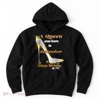 Born In August Birthday Queen Hoodie thumb 0