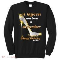 Born In August Birthday Queen Sweatshirt thumb 0