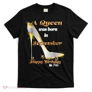 Born In August Birthday Queen T-Shirt