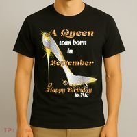 Born In August Birthday Queen T-Shirt thumb 3