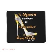 Born In August Birthday Queen Mousepad thumb 0