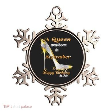 Born In August Birthday Queen Ornament