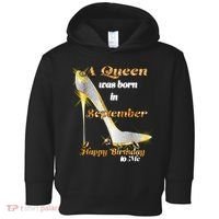 Born In August Birthday Queen Toddler Hoodie thumb 0