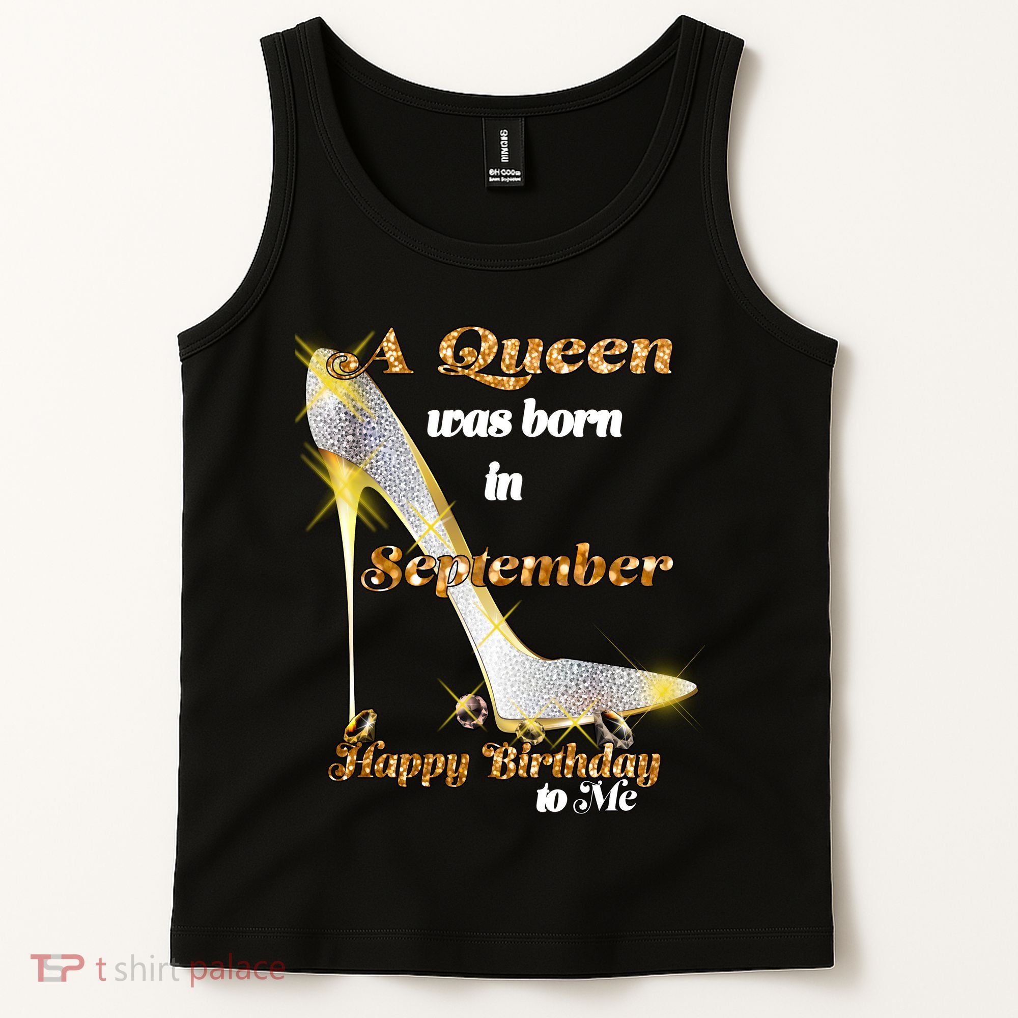 Born In August Birthday Queen Tank Top