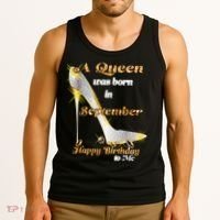 Born In August Birthday Queen Tank Top thumb 3