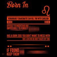 Born In August Leo Birthday Zodiac Coffee Mug thumb 5