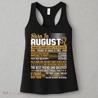Born In August Leo Birthday Zodiac Women's Tank Top thumb 3