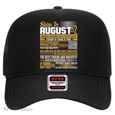 Born In August Leo Birthday Zodiac Hat