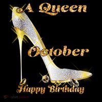 Born In October Birthday Queen Coffee Mug thumb 5