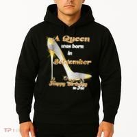 Born In September Birthday Queen Hoodie thumb 2