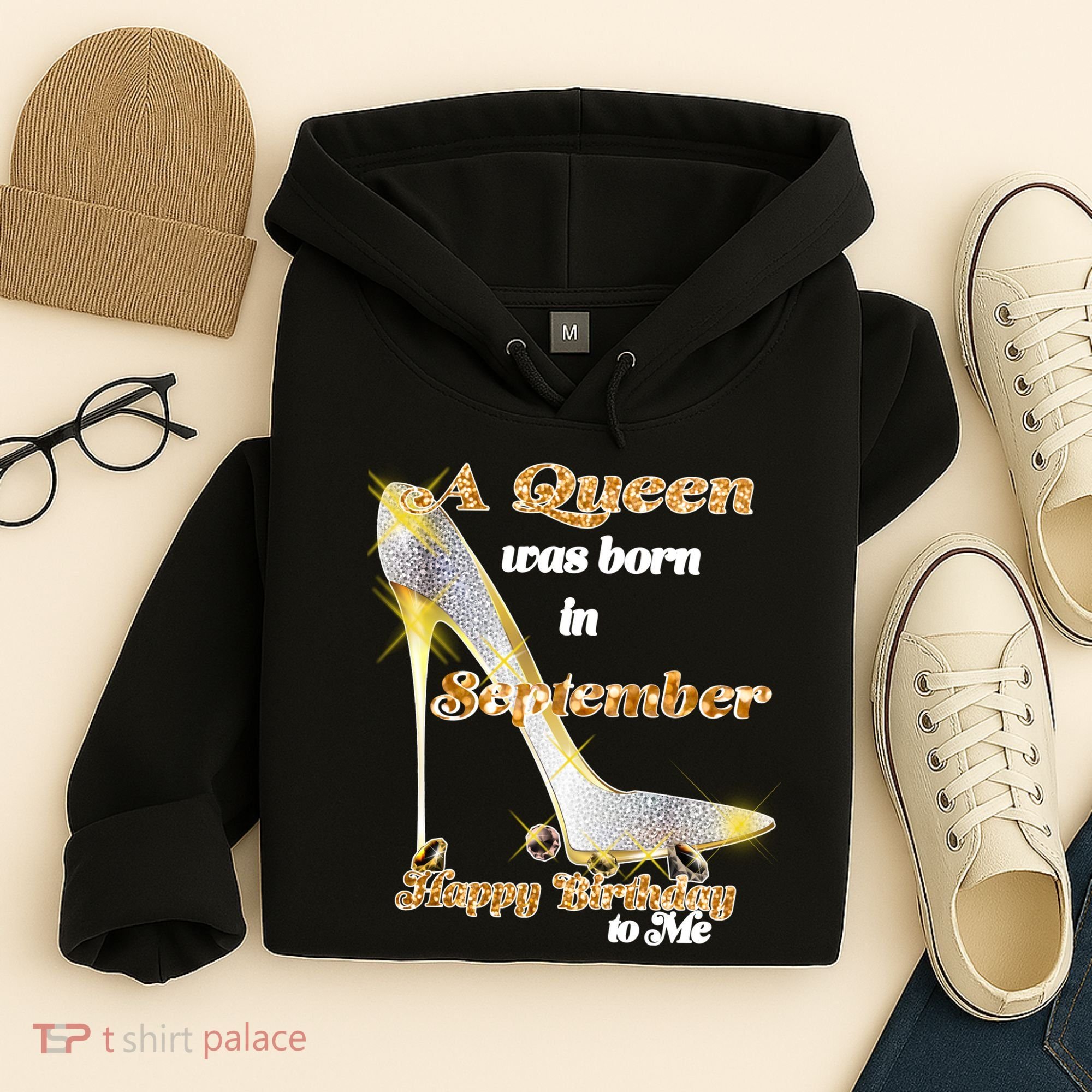 Born In September Birthday Queen Hoodie