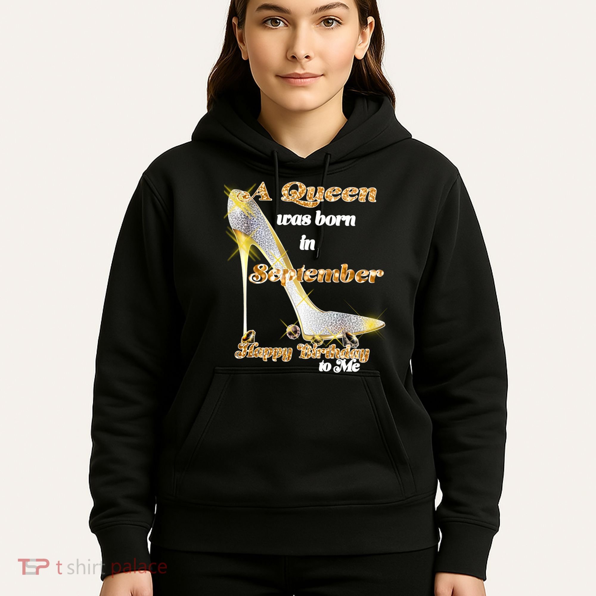 Born In September Birthday Queen Hoodie