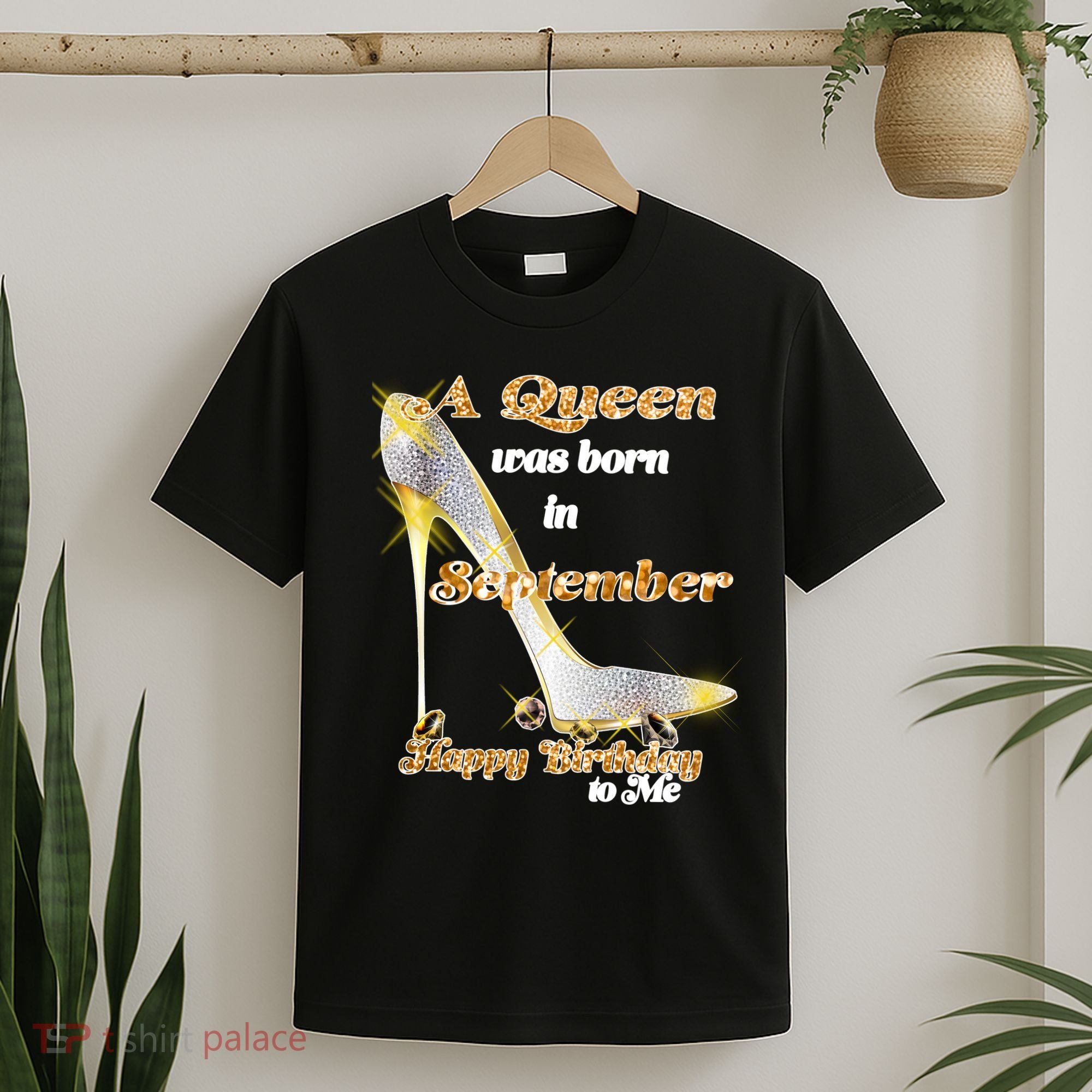 Born In September Birthday Queen T-Shirt
