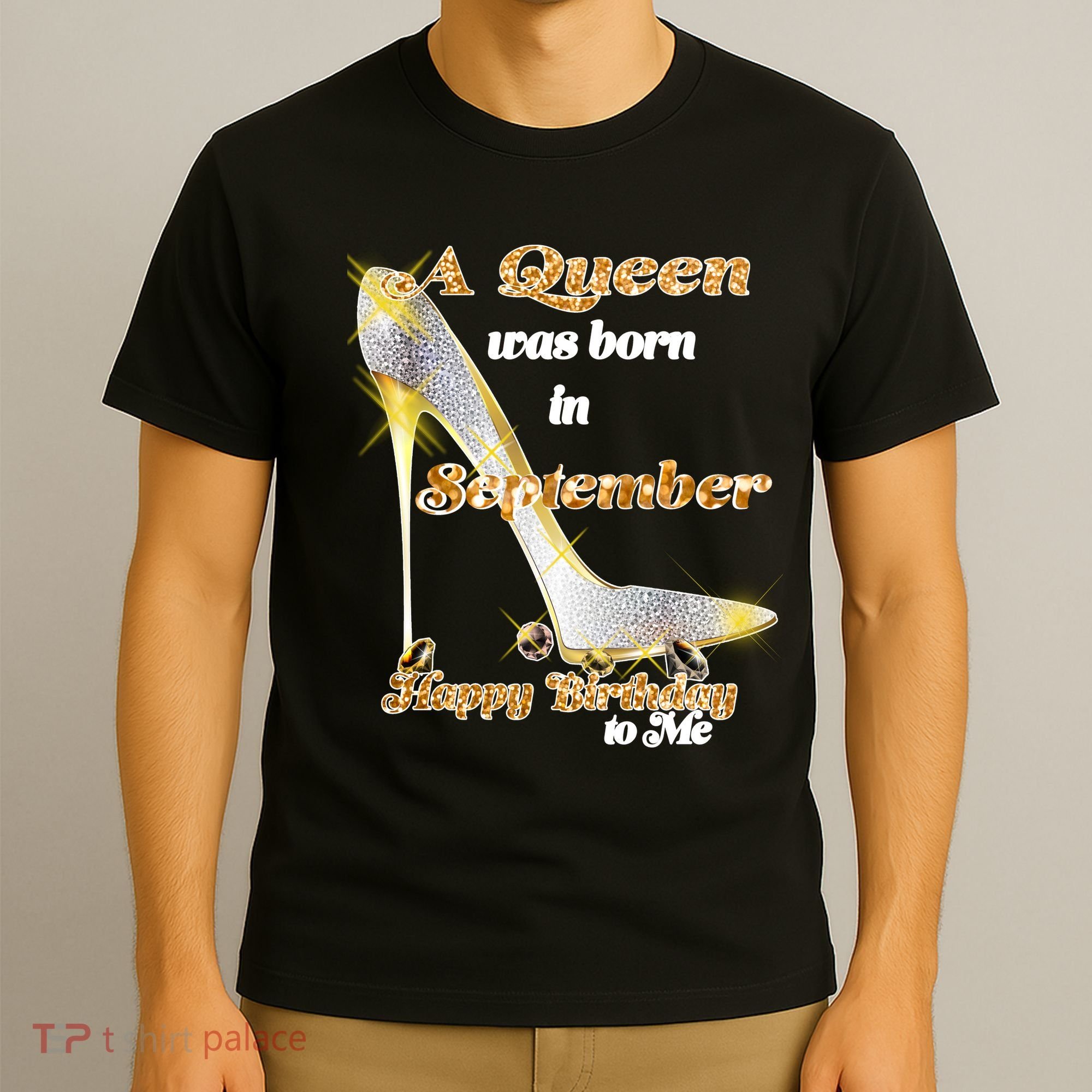 Born In September Birthday Queen T-Shirt