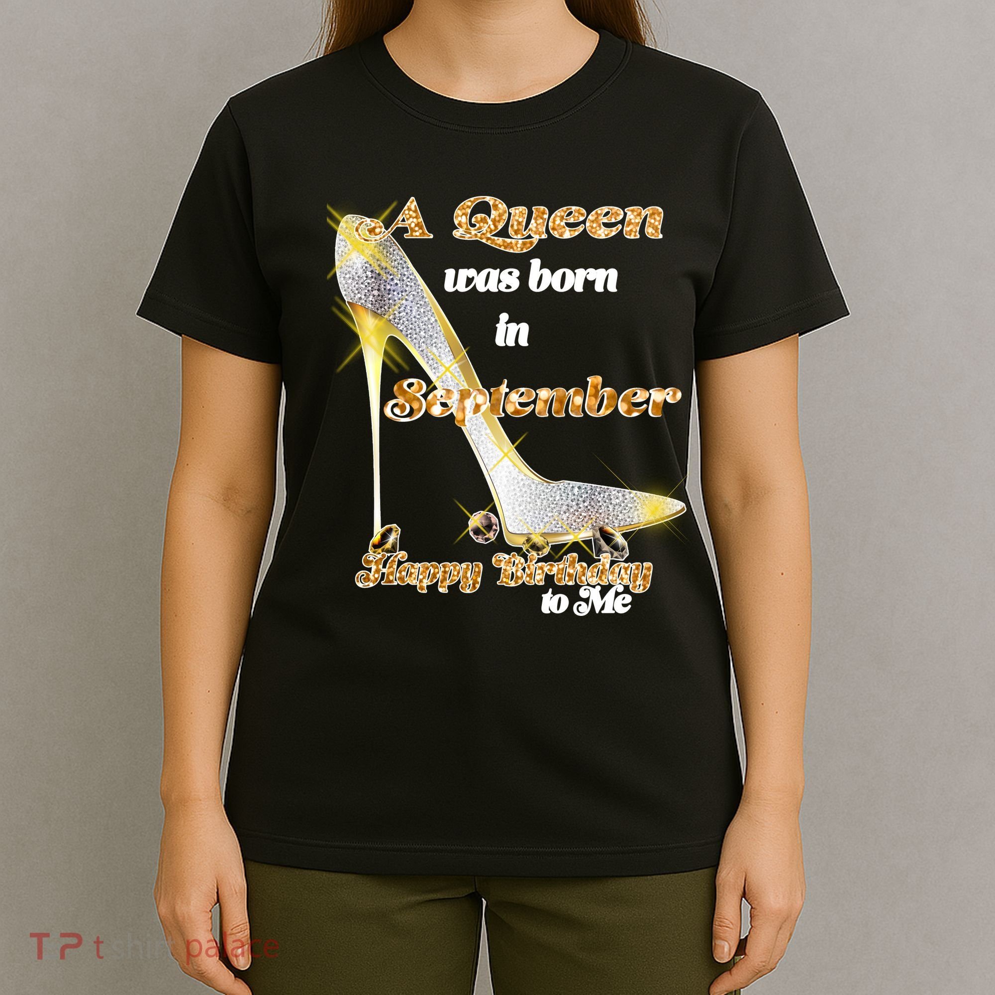 Born In September Birthday Queen T-Shirt