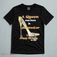 Born In September Birthday Queen T-Shirt thumb 5