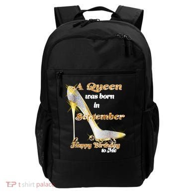 Born In September Birthday Queen Backpack