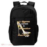 Born In September Birthday Queen Backpack thumb 0