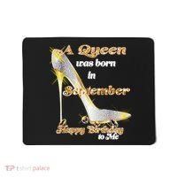Born In September Birthday Queen Mousepad thumb 0