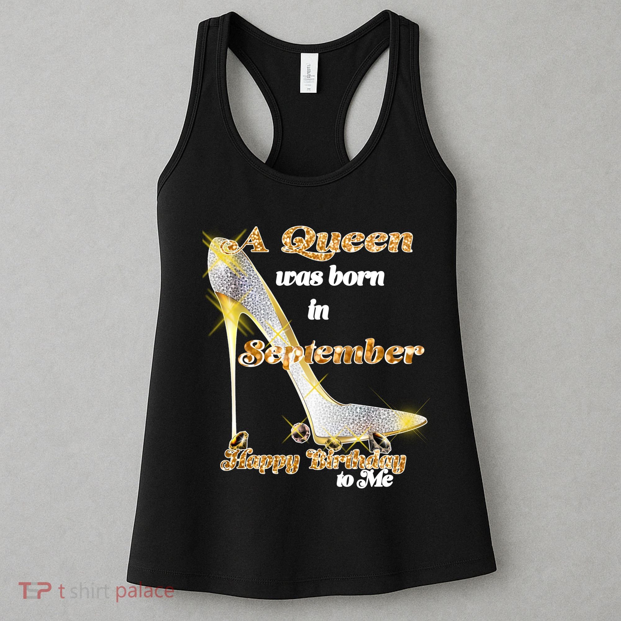 Born In September Birthday Queen Women's Tank Top