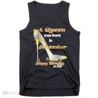 Born In September Birthday Queen Tank Top thumb 0