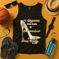 Born In September Birthday Queen Tank Top thumb 4