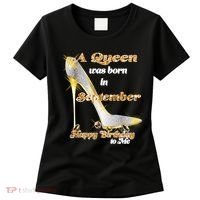 Born In September Birthday Queen Women's T-Shirt thumb 0