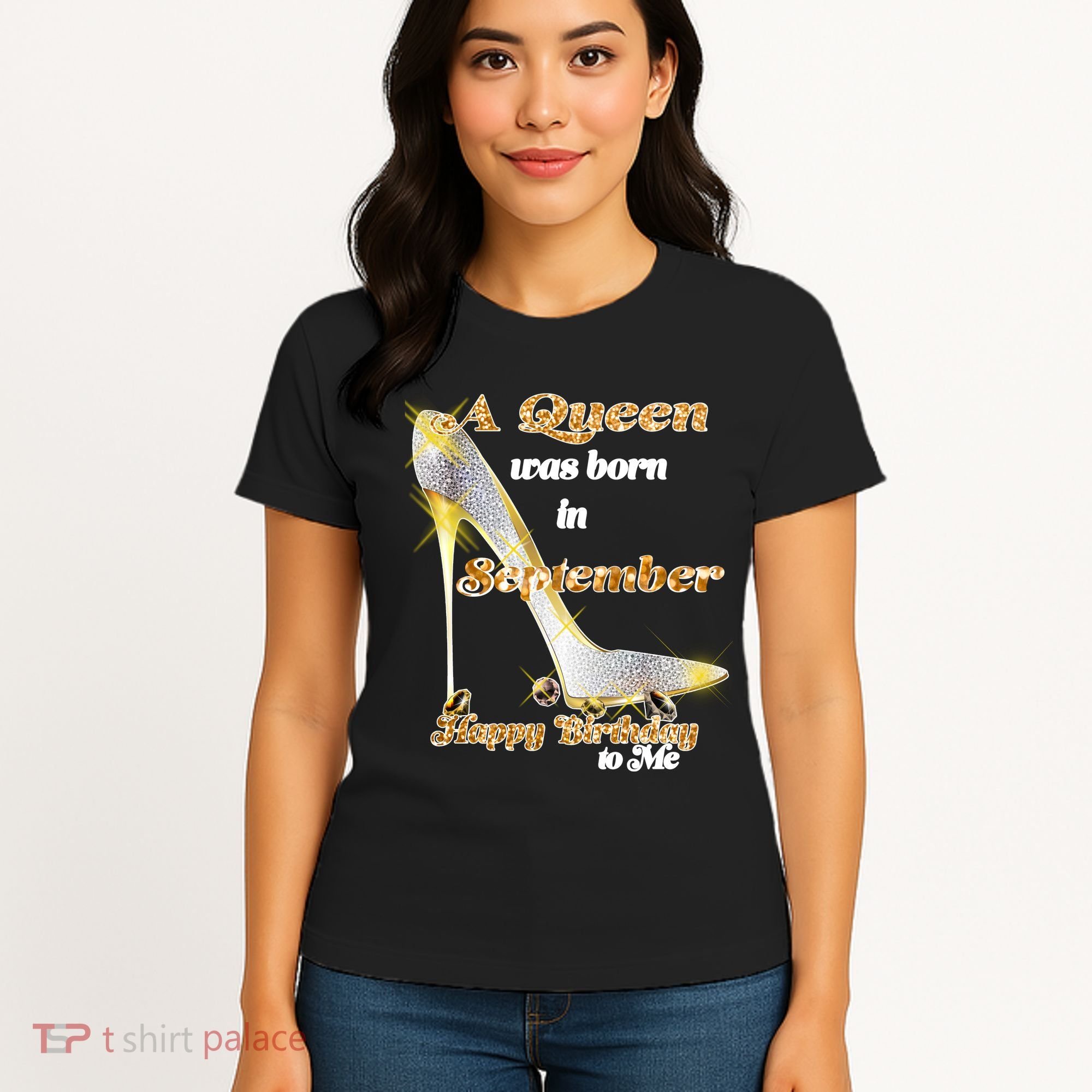 Born In September Birthday Queen Women's T-Shirt