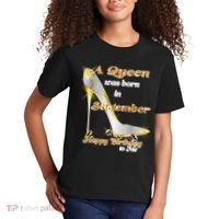 Born In September Birthday Queen Kids T-Shirt thumb 2