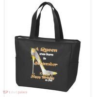 Born In September Birthday Queen Tote Bag thumb 3