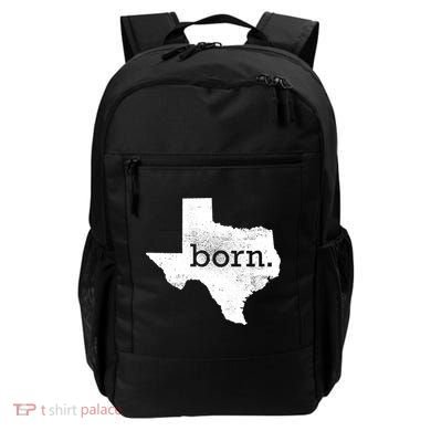 Born In Texas Home Backpack