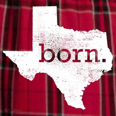 Born In Texas Home Men's Flannel Plaid Pajama Pants
