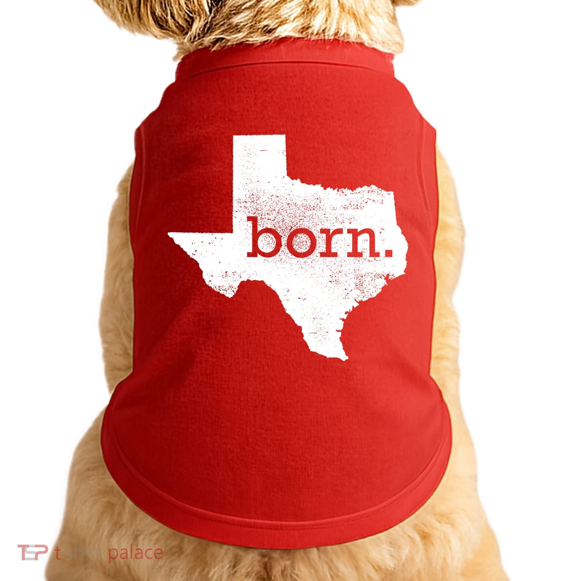 Born In Texas Home Doggie Tank