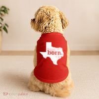 Born In Texas Home Doggie Tank thumb 2