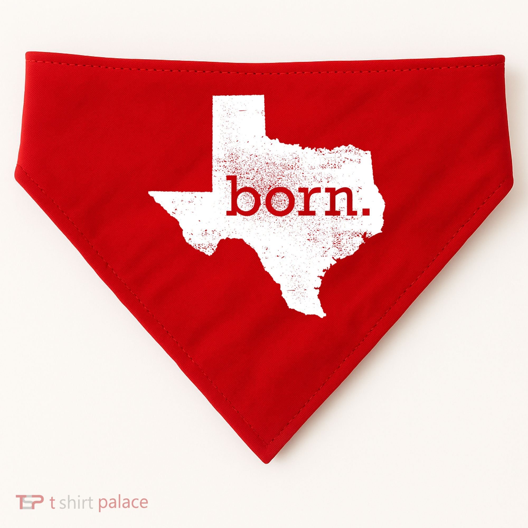 Born In Texas Home USA-Made Doggie Bandana