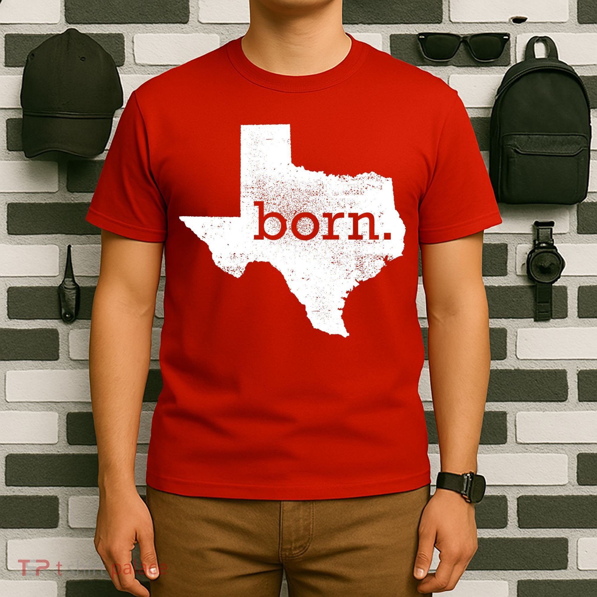 Born In Texas Home T-Shirt