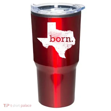 Born In Texas Home Tumbler
