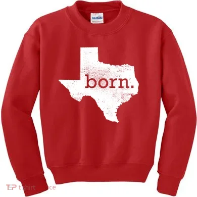 Born In Texas Home Kids Sweatshirt