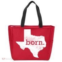 Born In Texas Home Tote Bag thumb 0