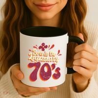 Born In The Legendary 70's Coffee Mug thumb 3