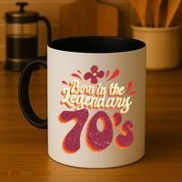 Born In The Legendary 70's Coffee Mug thumb 4