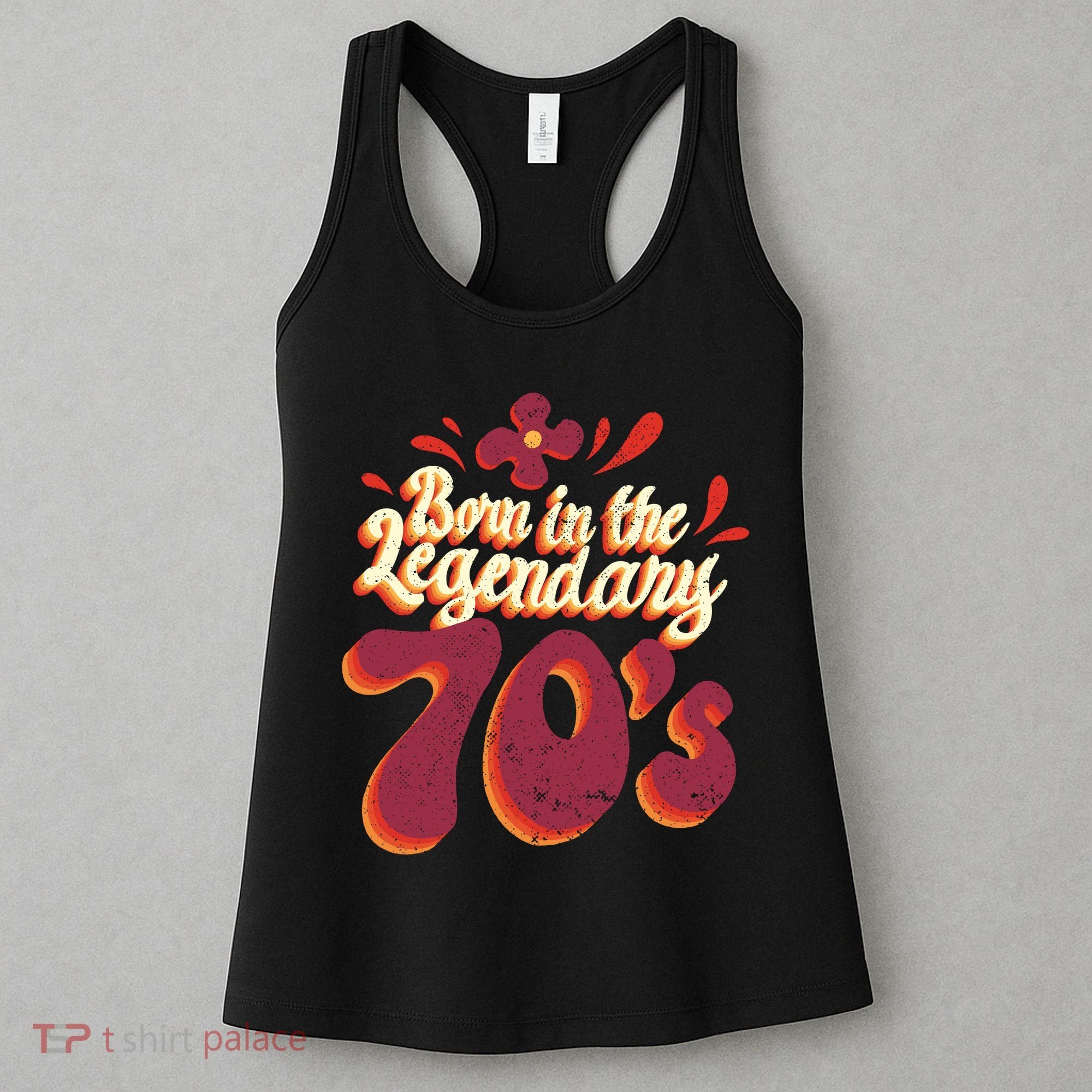 Born In The Legendary 70's Women's Tank Top