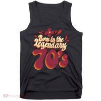 Born In The Legendary 70's Tank Top thumb 0