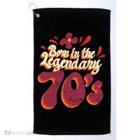 Born In The Legendary 70's Golf Towel thumb 0