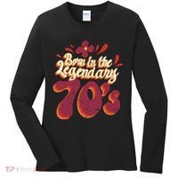 Born In The Legendary 70's Women's Long Sleeve Shirt thumb 0