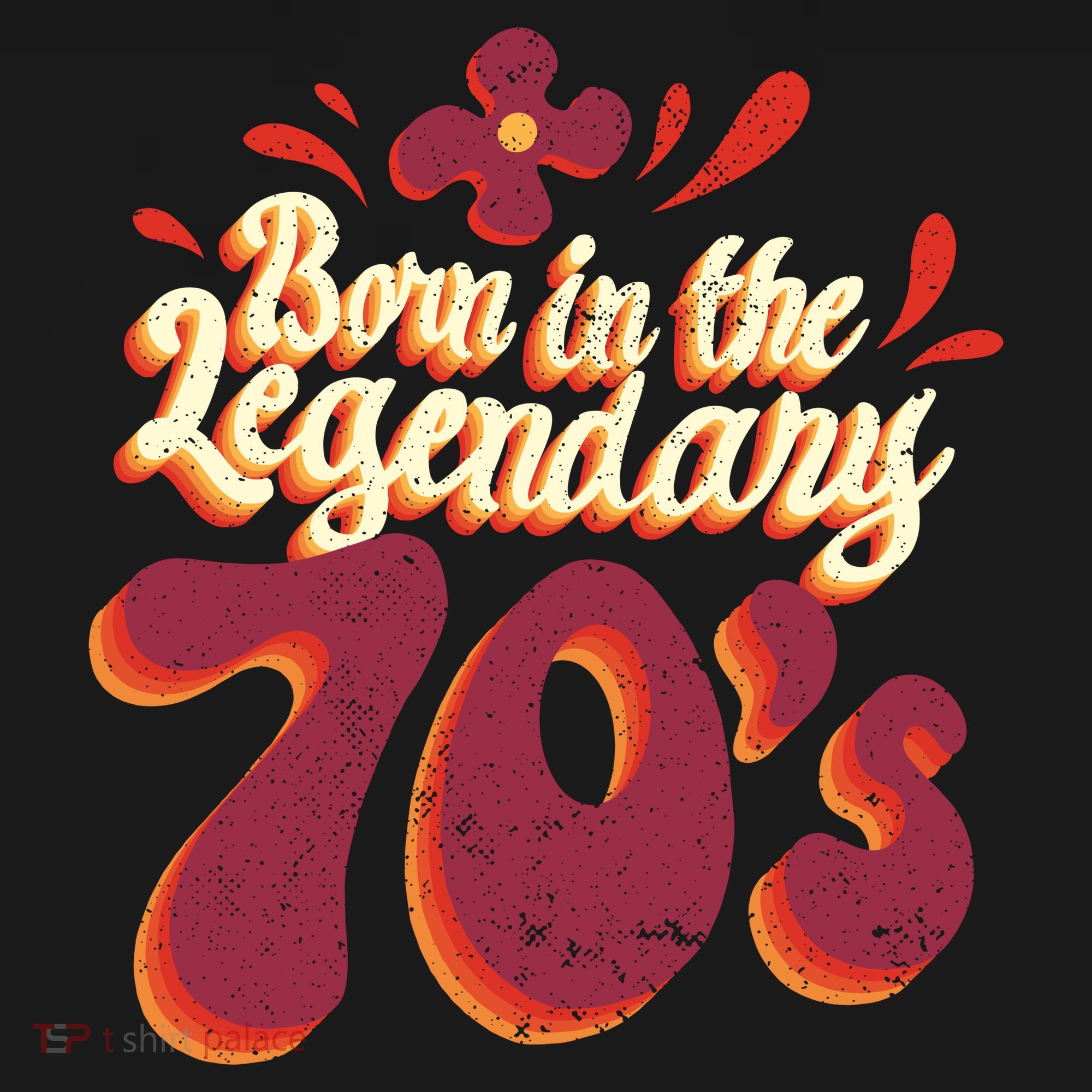 Born In The Legendary 70's Women's Long Sleeve Shirt