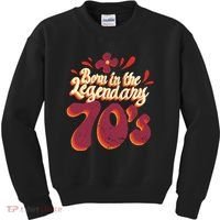 Born In The Legendary 70's Kids Sweatshirt thumb 0