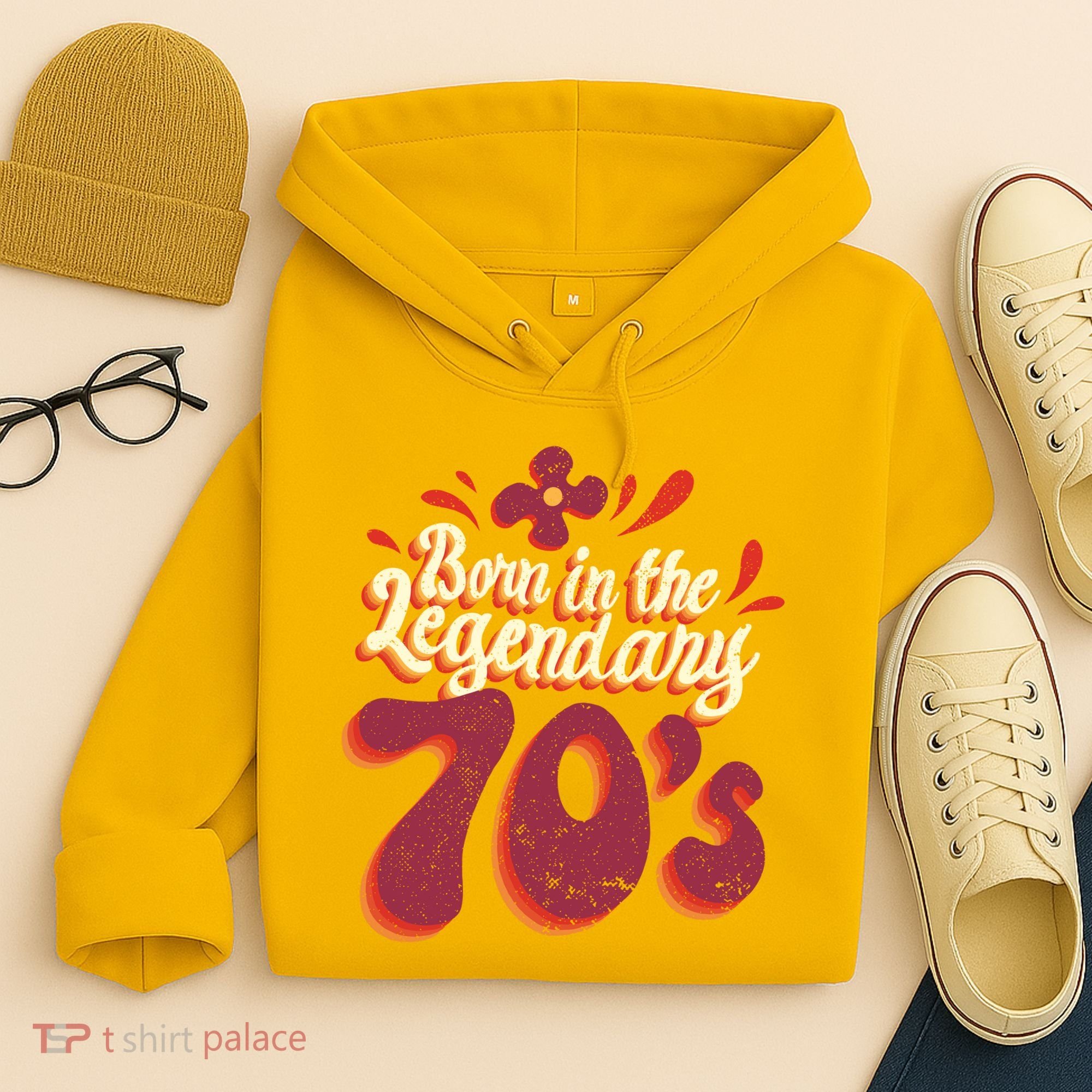 Born In The Legendary 70's Hoodie