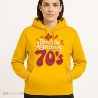 Born In The Legendary 70's Hoodie thumb 5