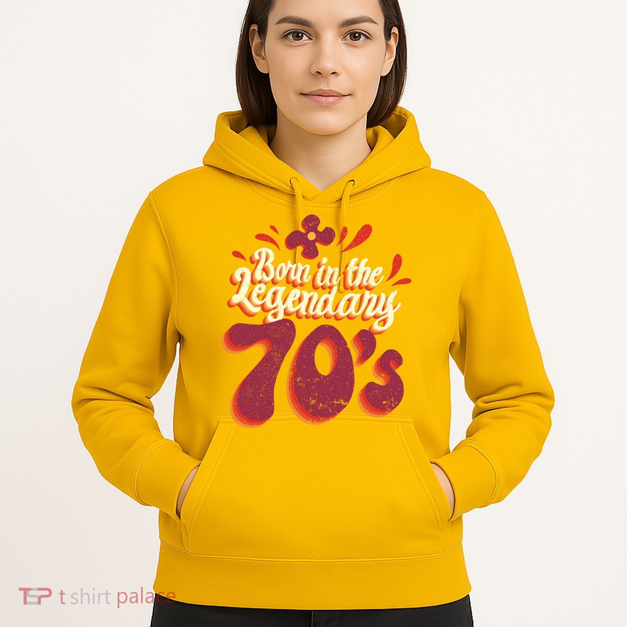 Born In The Legendary 70's Hoodie